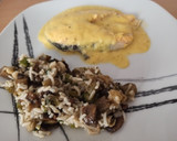 Foto del paso 6 de la receta: Salmón en papillote con arroz salvaje y verduras