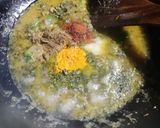 A picture of step 3 of Soyabean Corn Masala.