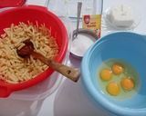 Pas rețetă Macaroane cu brânză (de dulce) la cuptor 1 fotografie