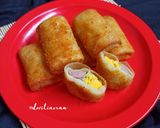 Foto langkah ke 6 dari resep Risol Sosis Mayo (Kulit Lentur).