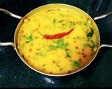 A picture of step 4 of Toor daal fry.
