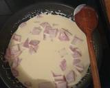 Tagliatelle with broccoli, cream and ham recipe step 1 photo