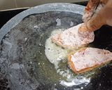 A picture of step 5 of Crispy Suran Fry (vegetarian fish fry).