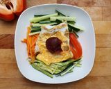 Foto langkah ke 5 dari resep (Seafood) Bimbimbap #diet.