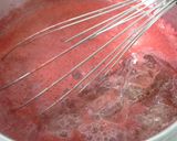 Foto del paso 4 de la receta Tarta de queso rellena de fresa