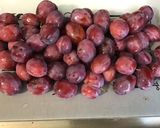 Une image de l'étape 1 de Compote de prunes d'ente et pêches de vigne.