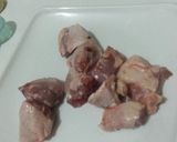 A picture of step 1 of Wet fry Stewed chicken# festive dish contest_Nairobi West#.