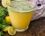 A picture of step 3 of Pineapple Mint Tang.