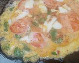 A picture of step 5 of Pizza omelet.