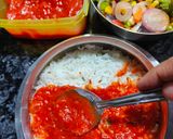 A picture of step 4 of Rice Lasagna.