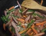 Stir-fried sausage veggies recipe step 4 photo