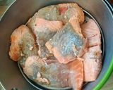 Une image de l'étape 2 de Saumon, pommes de terre et brocolis à la Nutricook...