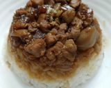 Foto langkah ke 4 dari resep 1/26. Nasi Tim Ayam Jamur.