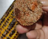 स्ट्रीट स्टाईल, मक्याचे भाजलेले कणीस (makyache bhajlele kanis recipe in marathi) रेसिपी स्टेप 3 फोटो