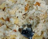 Hình bước làm 1 của món Chả cốm chay
