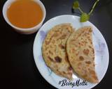 Aloo Stuffed Paratha- Tomato Soup recipe step 6 photo