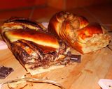 Csokis-diós és fahéjas babka recept fázis 8 fotója