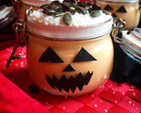 Foto del paso 5 de la receta: Vasitos mousse de calabaza y coco Halloween