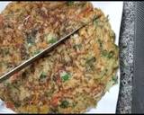 Half fry egg and mixed vegetables egg with paratha recipe step 13 photo
