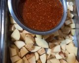 Foto del paso 7 de la receta: Pollo al Horno con Papas con Salsa Fusión Gochujang