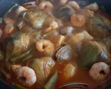 Foto del paso 3 de la receta: Alcachofas con judía verde a la marinera