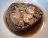 Foto del paso 7 de la receta Solomillo de ternera al Pedro Ximénez con foie y trufa