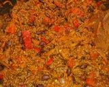 A picture of step 7 of XXXX Hot Beef Enchiladas.