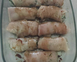 Foto del paso 3 de la receta: Rollitos de pollo con espinacas