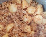 A picture of step 2 of Aloo Gobhi.
