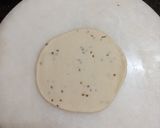 A picture of step 1 of Masala chat tart.