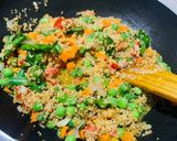 A picture of step 4 of Foxtail millet Upma.