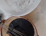 A picture of step 2 of Brownie Cake.