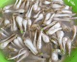Hình bước làm 1 của món Củ kiệu ngâm chua ngọt