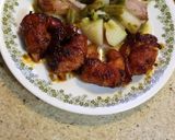 A picture of step 5 of BBQ Bacon Wrapped Shrimp.