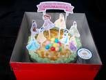 PUDING CAKE edisi ULANG TAHUN langkah memasak 8 foto