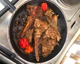 A picture of step 4 of Special lamb chops.