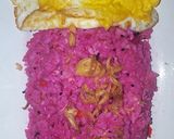 Foto langkah ke 3 dari resep Nasi goreng merah.