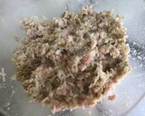 Une image de l'étape 2 de Croquettes de riz jambon olives et mozzarella.