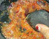 Foto langkah ke 2 dari resep Sambal Ulek Tempe Kemangi.
