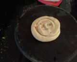 A picture of step 6 of Achari laccha paratha.
