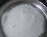 A picture of step 2 of Peanut coconut barfi.