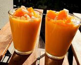 A picture of step 1 of Mango tender coconut smoothie.
