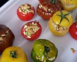 Une image de l'étape 3 de °petits farcis de tomates multicolores °.