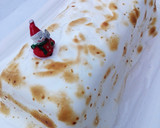 Foto del paso 16 de la receta: Tronco helado de limón y queso cubierto de merengue caramelizado