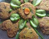 A picture of step 6 of Chicken Shami kabab 😋.