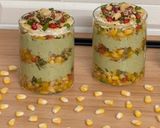 A picture of step 20 of Loaded Fusion Mexican Corn Chaat Jars 🌽🧀.