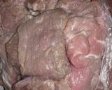 A picture of step 1 of Bihari Seekh Kabab.