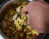 लेफ्ट ओवर पोहा डोनट्स(left over poha doughnut recipe in hindi) रेसिपी चरण 1 फोटो