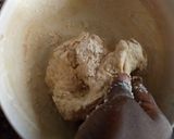 A picture of step 5 of Kkwabaegi(twisted korean doughnut).