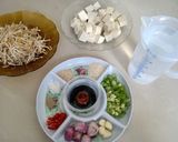 Foto langkah ke 1 dari resep Sayur kecambah tahu.